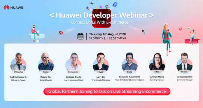 E-commerce platforms and merchants now have access to Huawei Enhanced Live Streaming Technologies
